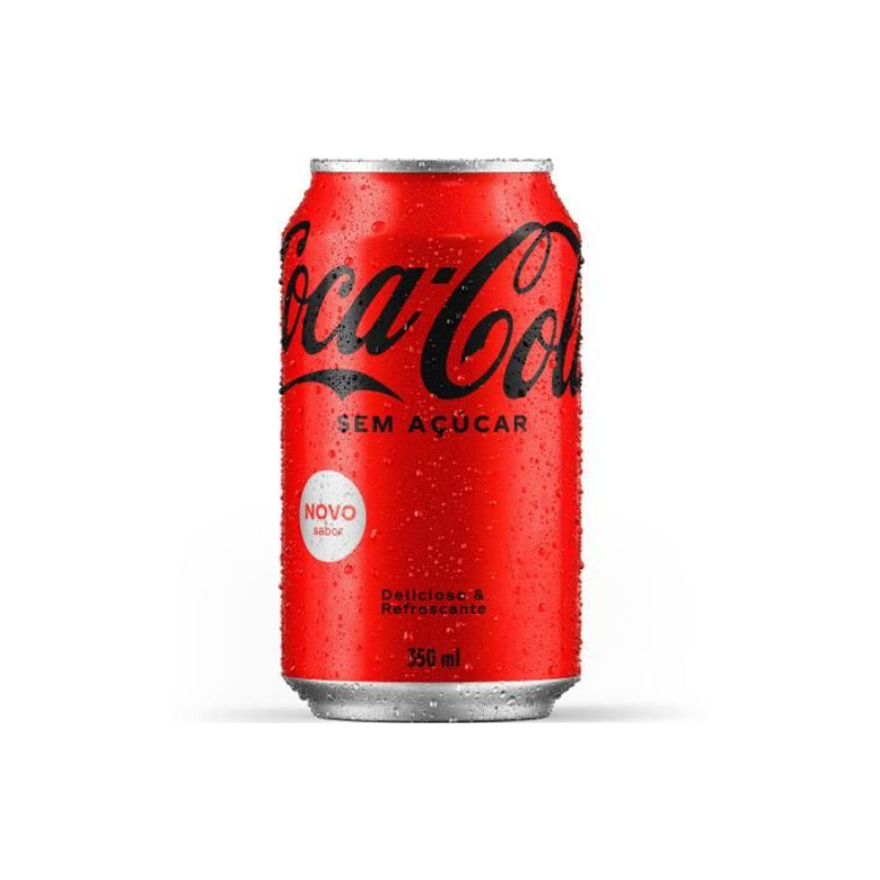 Coca zero lata